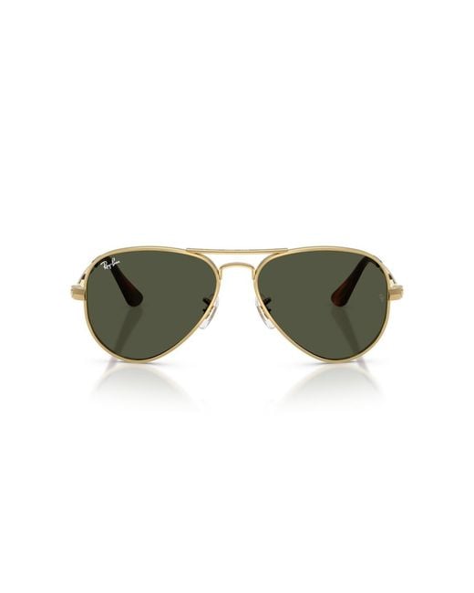 Ray-Ban Green Pilot Sunglasses