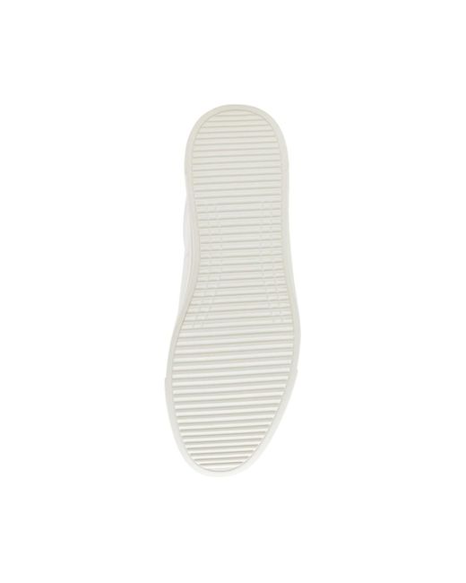 Steve Madden White Nickai Fashion Sneaker for men