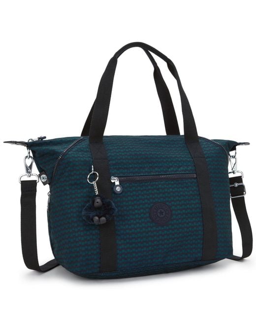 Kipling Blue Art M Tote