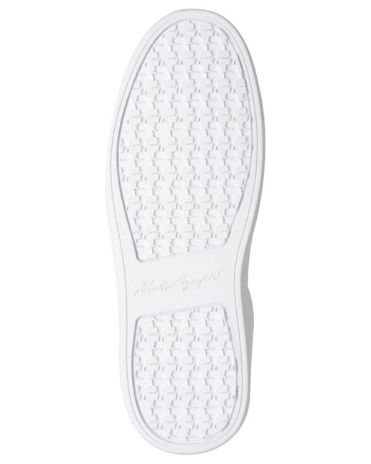 Karl Lagerfeld Black Sumava Lace-up Sneakers