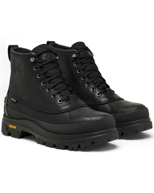 Sorel Black Daystorm Horizon Gtx Round Toe Boots for men
