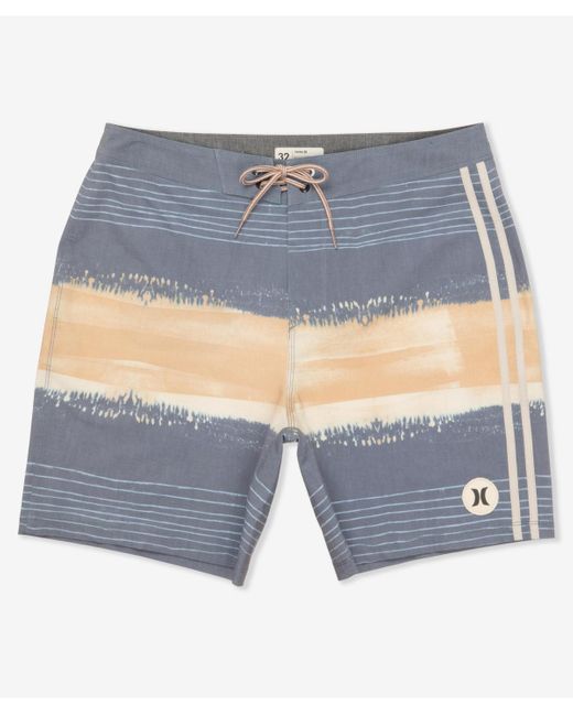 Hurley Blue Phantom Naturals Tailgate 18 Boardshorts for men
