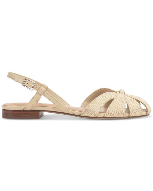 Vince Camuto Metallic Cacey Slingback Fisherman Flats