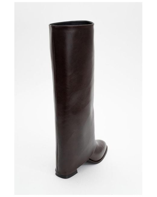 Prologue Shoes Brown Maybe Chunky Heel Boot ()