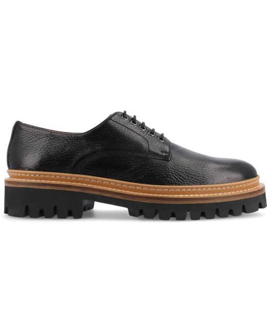 Taft Black The Country Derby Shoe for men