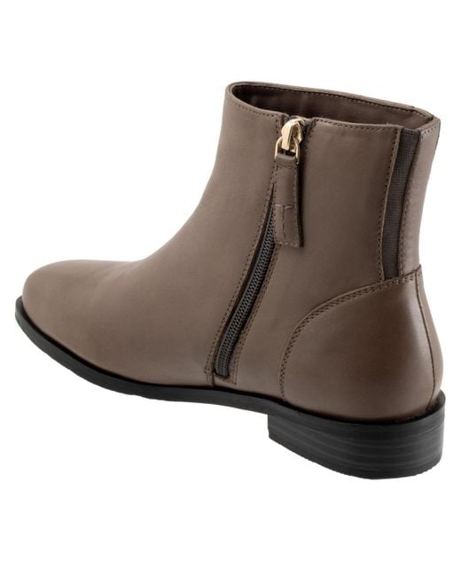 Trotters Brown Ava Boot