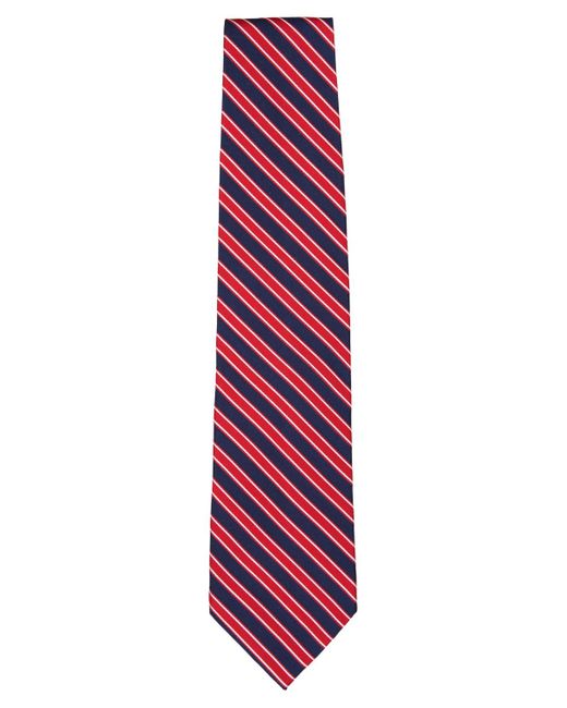 Brooks Brothers Red B By Stripe Silk Tie for men