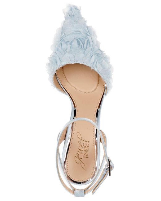 badgley mischka marcela embellished stiletto pumps