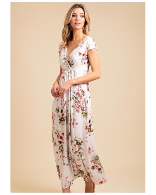 Alie Street London White Sophia Maxi Dress