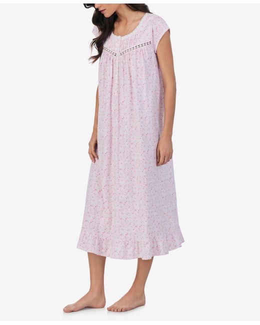 Eileen West Purple Long Nightgown