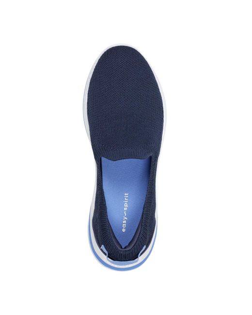 Easy Spirit Blue Golda Slip-on Round Toe Casual Shoes