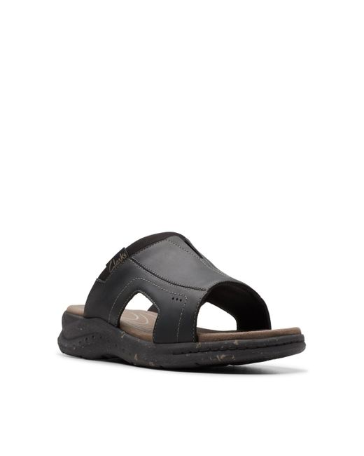 Clarks Black Collection Walkford Band Sandals for men