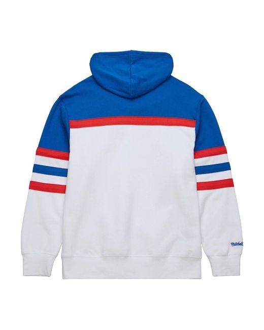 Mitchell & Ness Blue White for men