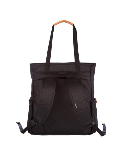 Eddie Bauer Black Bygone Backpack Tote