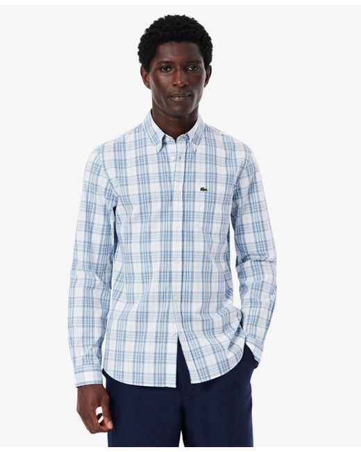Lacoste Men's Blue Long Sleeved Casual - Main Image