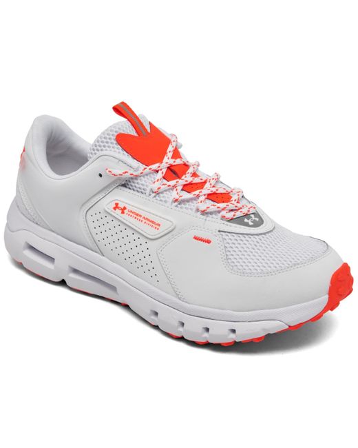 Under Armour White Summit Trek Casual Trail Running Sneakers From Finish Line for men