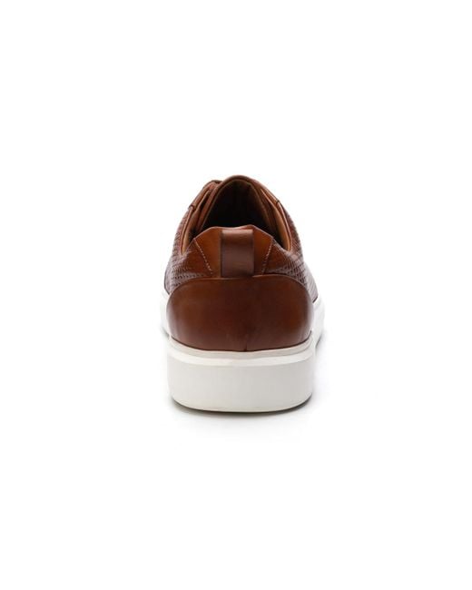 Carlos By Carlos Santana Brown Carlos By Carlos Sana Jackson Sneaker for men