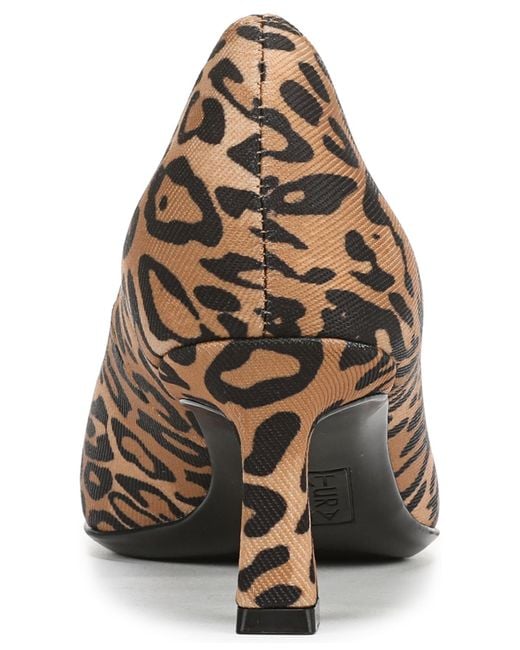 Naturalizer Brown Tylan Point Toe Pump Shoes