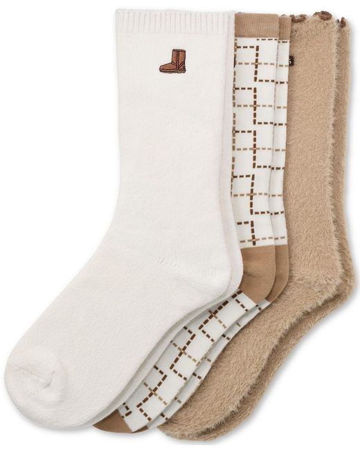 Ugg Natural Classic Crew Embroidered