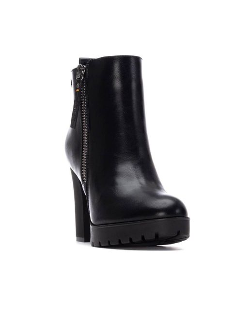 Xti Black Heeled Ankle Booties Refresh Collection By