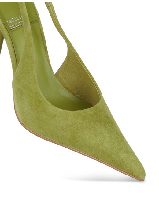 Jeffrey Campbell Green You-wish Slingback Pointed-toe Pumps