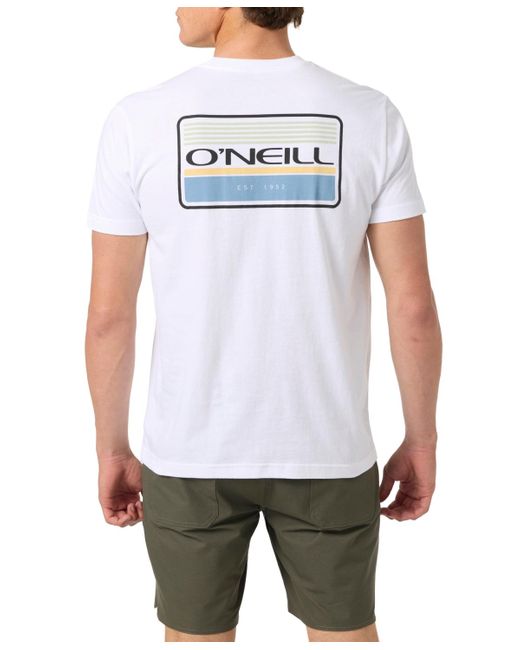 O'neill Sportswear White Banner T-shirt for men