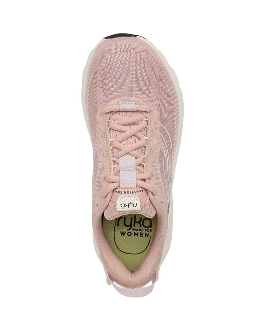 Ryka Pink Devotion Swift Round Toe Sneakers