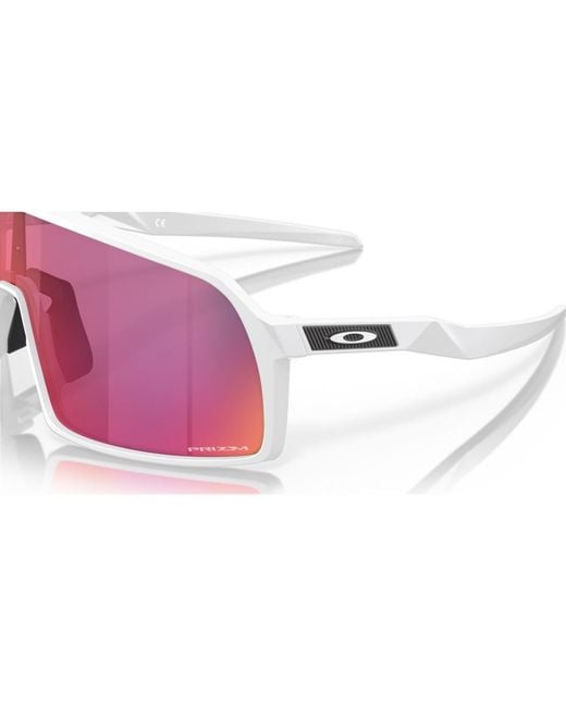 Oakley Pink Geometric Sunglasses