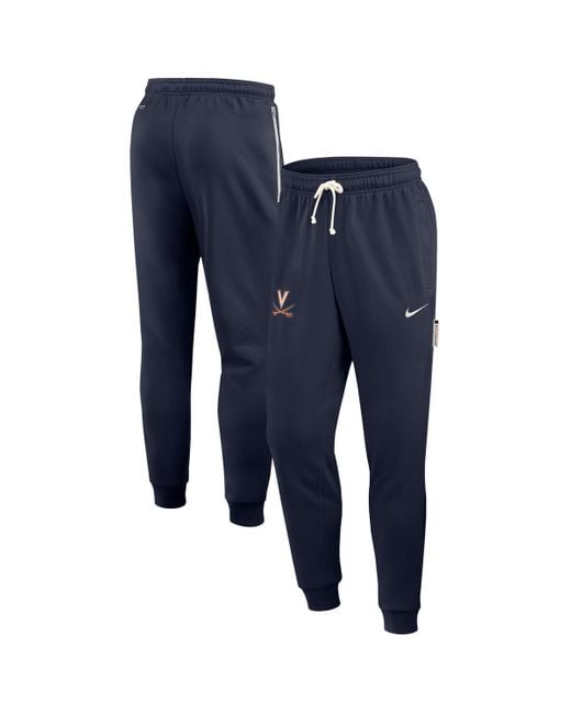 Nike Blue Virginia Cavaliers 2025 Sideline Performance Taper Pants