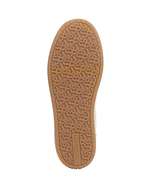 Sam & Libby White Waverly Triple Strap Slip On Sneakers