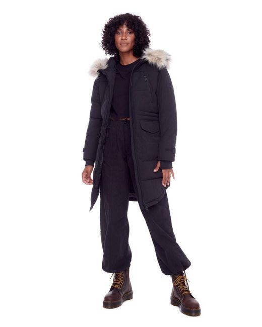 Alpine North Blue Ukon | Drawstring Winter Parka