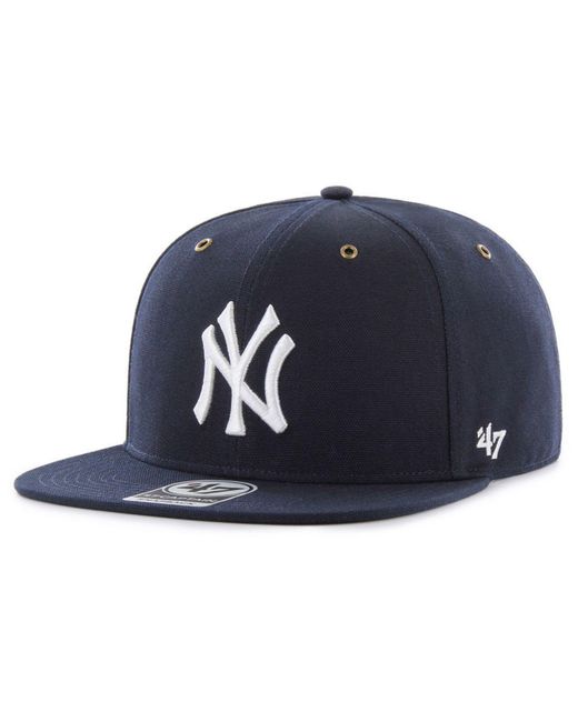 47 Brand Blue New York Yankees Carhartt Captain Cap for men