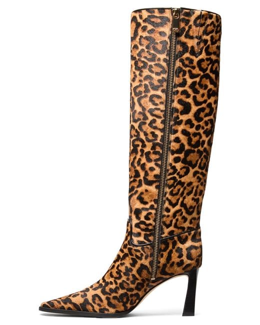 Michael Kors Brown Michael Darrah Pointed Toe Boots