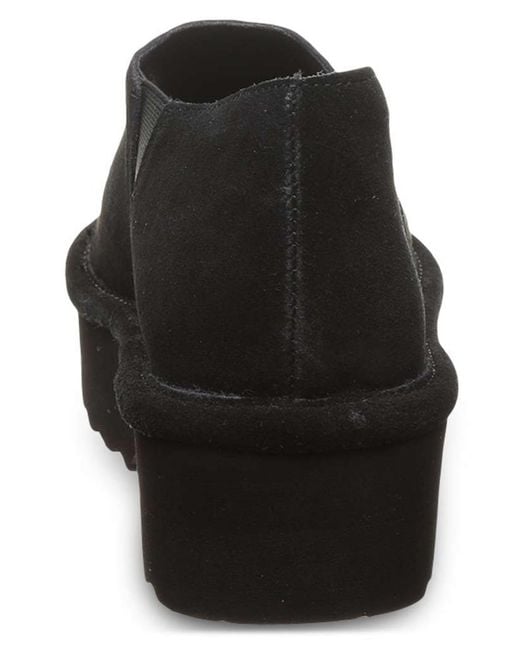 BEARPAW Black Sail Round Toe Sandals