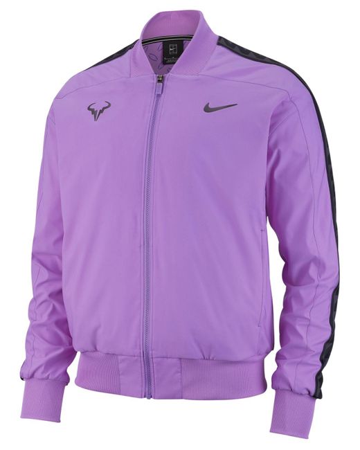 Nike Rafa Tennis Jacket in Purple for Men | Lyst