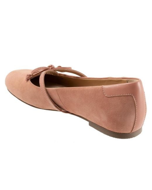 Trotters Brown Carissa Flat