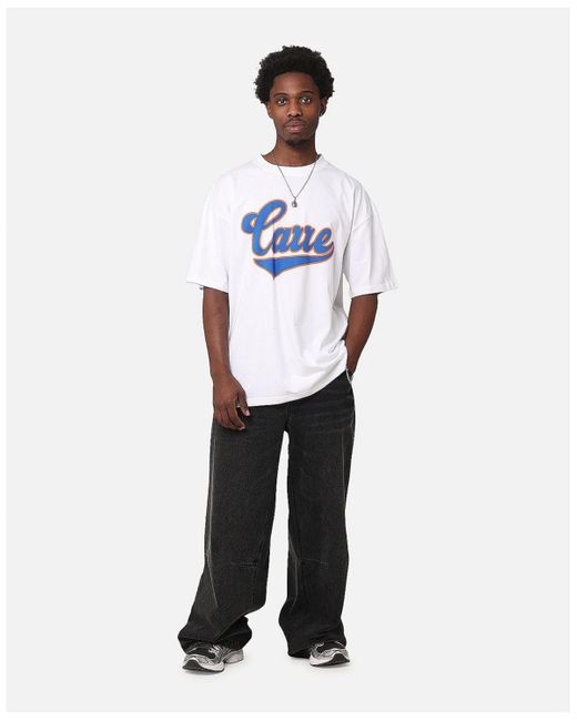 carre White Team Script T-shirt for men