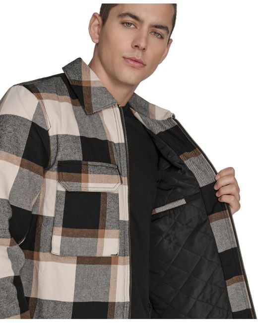 Levi's Gray Two Pocket Shirt Jacket for men