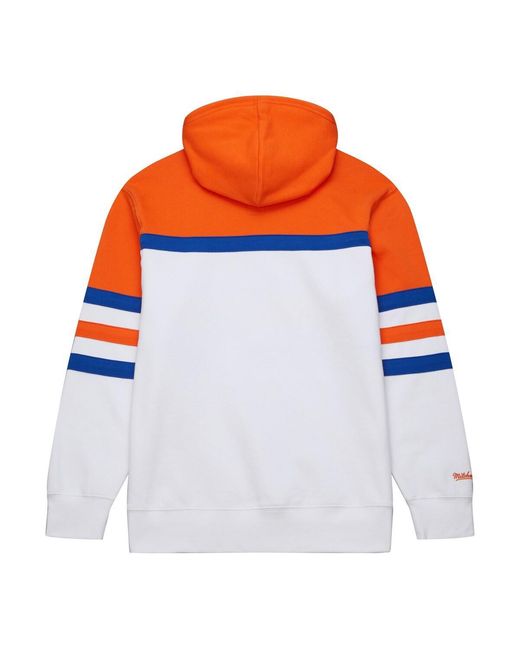 Mitchell & Ness Orange White for men