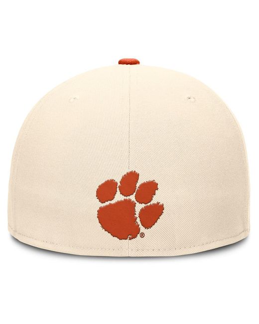 Nike Pink Clemson Tigers Primetime True Performance Fitted Hat for men