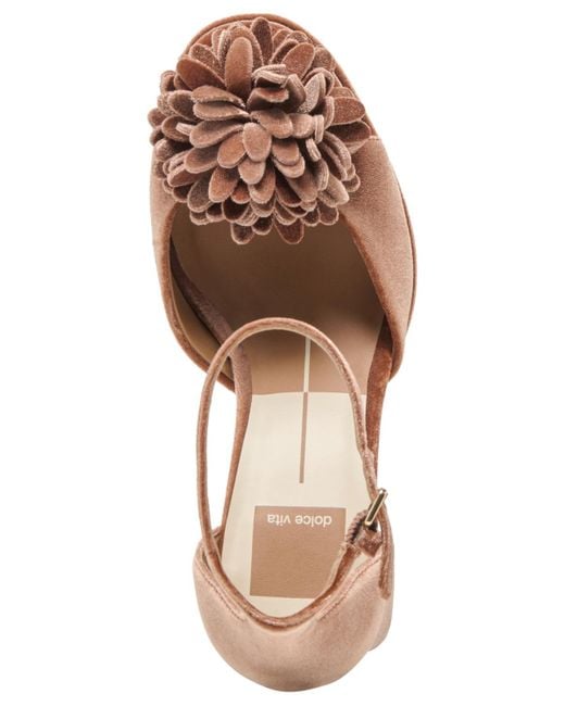 Dolce Vita Brown Perel Platform Sandal