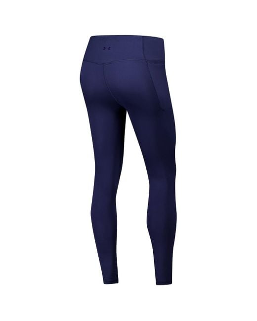 Under Armour Blue Auburn Tigers Meridian Luxe Performance leggings