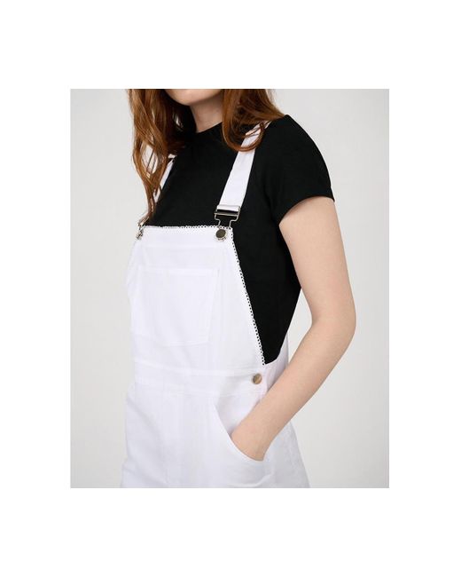 WeWoreWhat White Basic Boyfriend Overall