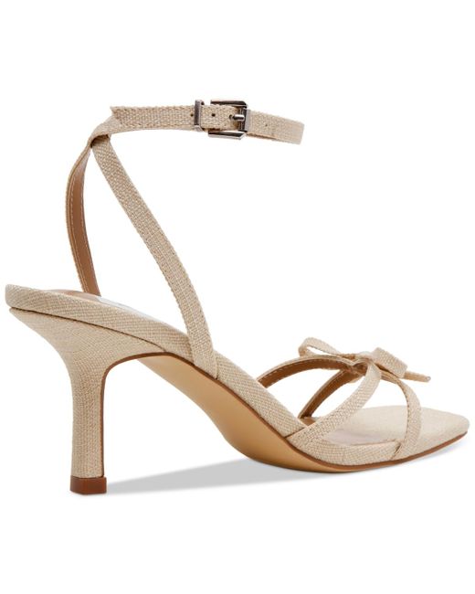 Dolce Vita Metallic Zidane Ankle-strap Bow Dress Sandals