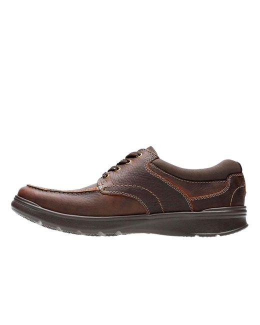 Clarks Cotrell Edge Chaussures Homme En Tissu Oxford - Fermeture Lacets - Technologie Cushion Soft Avec Mousse Ortholite