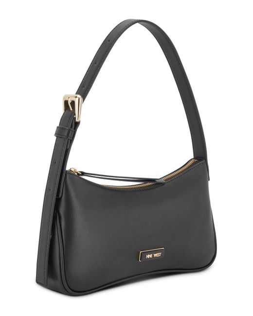 Nine West Black Adlee Medium Shoulder Bag