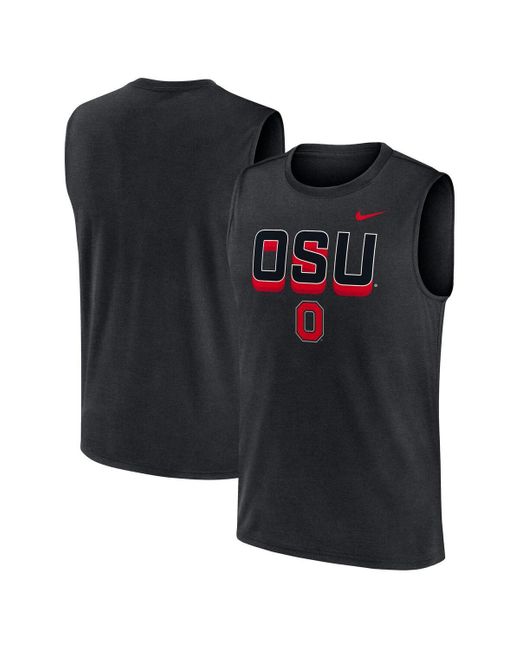 Nike Black Usc Trojans Primetime Tricode Legend Performance Tank Top for men
