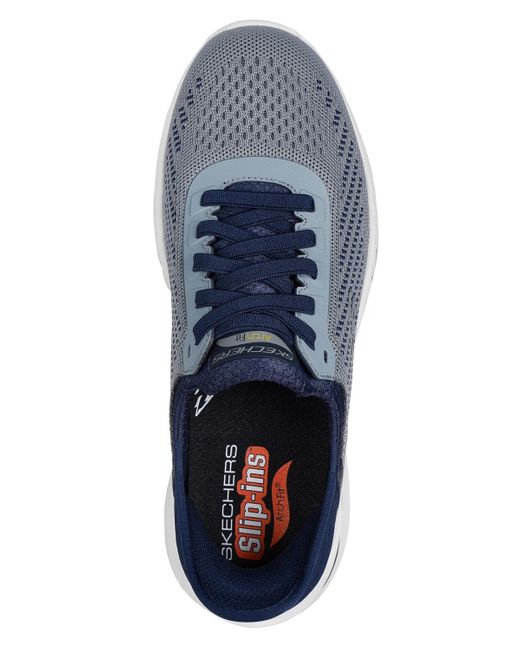 Skechers Blue Slip-ins Relaxed Fit: Arch Fit Orvan for men