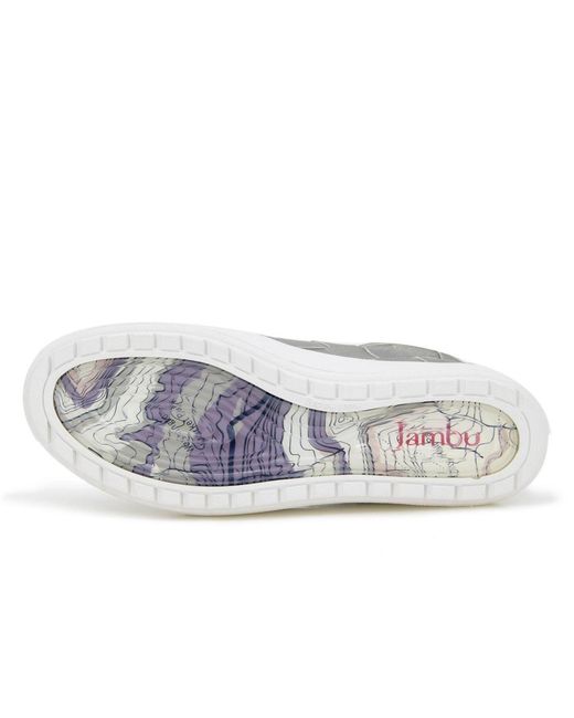 Jambu Black Chloe Casual Round Toe Sneakers