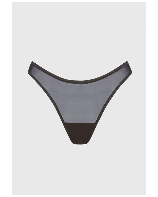 CUUP Black Plus Size The Thong